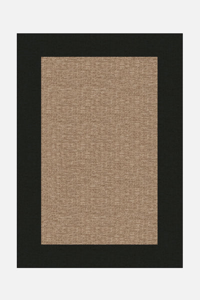 Jute-Haptik Alisa Espresso Teppich - Teppana