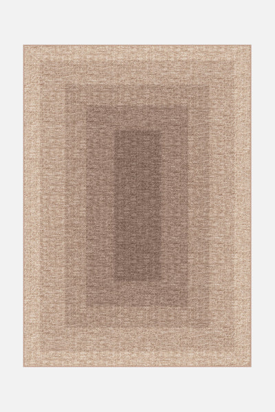Jute-Haptik Emi Cappuccino Teppich - Teppana