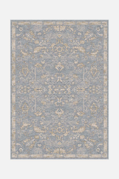 Lavendel Silber Teppich - Teppana