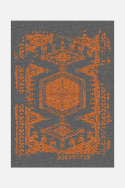 Lynn Orange Teppich - Teppana