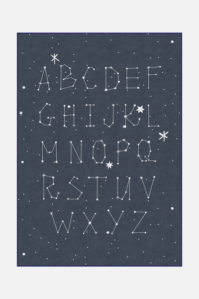 Stern Alphabet Teppich - Teppana