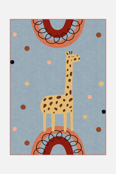 Giraffen Traum Teppich - Teppana