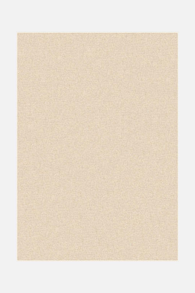 Jute-Haptik Mono Creme Teppich - Teppana