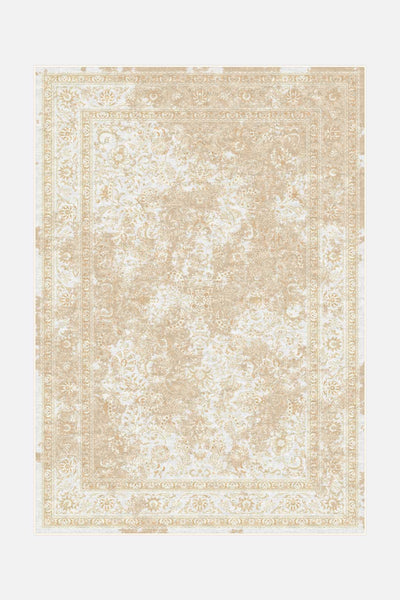 Manu Beige Teppich - Teppana