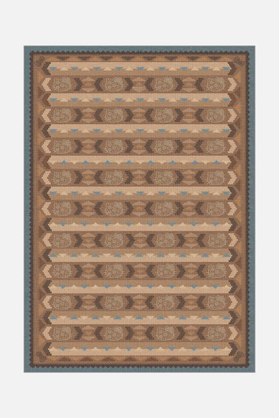 Hello Kitty Kilim Terrakotta Teppich - Teppana