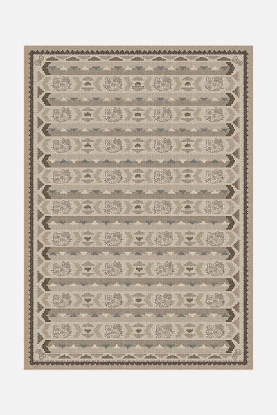 Hello Kitty Kilim Mokka Teppich - Teppana