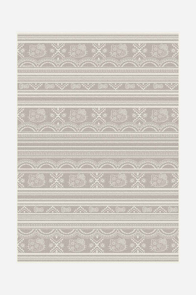 Hello Kitty Ritual Taupe Teppich - Teppana