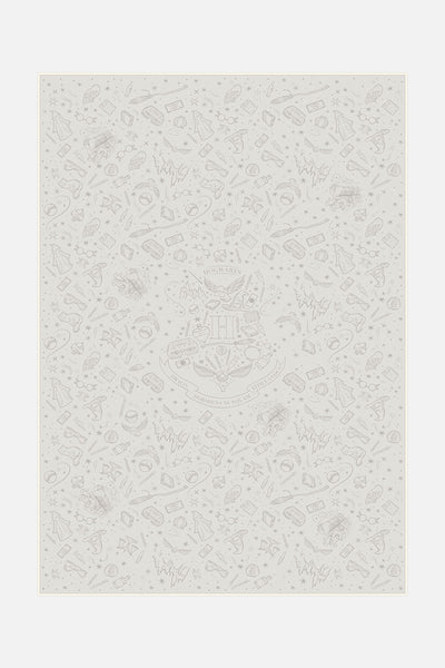 Harry Potter Hogwarts Creme Teppich - Teppana