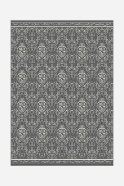 Harry Potter Damast Schiefer Teppich - Teppana