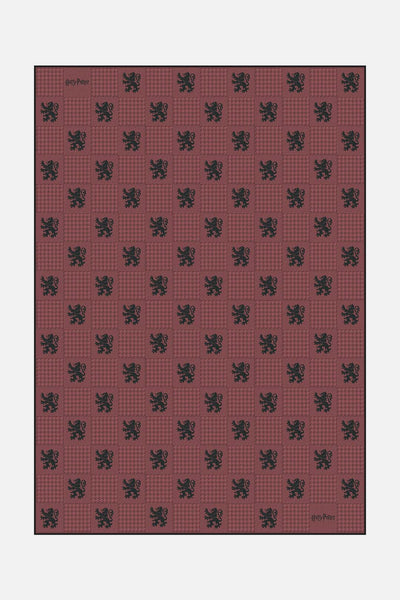 Harry Potter Karo Rot Teppich - Teppana