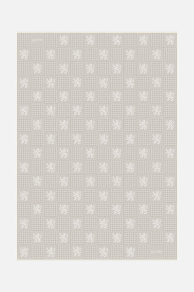 Harry Potter Karo Greige Teppich - Teppana