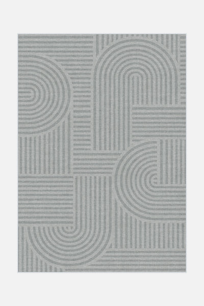 Band Grau Teppich - Teppana