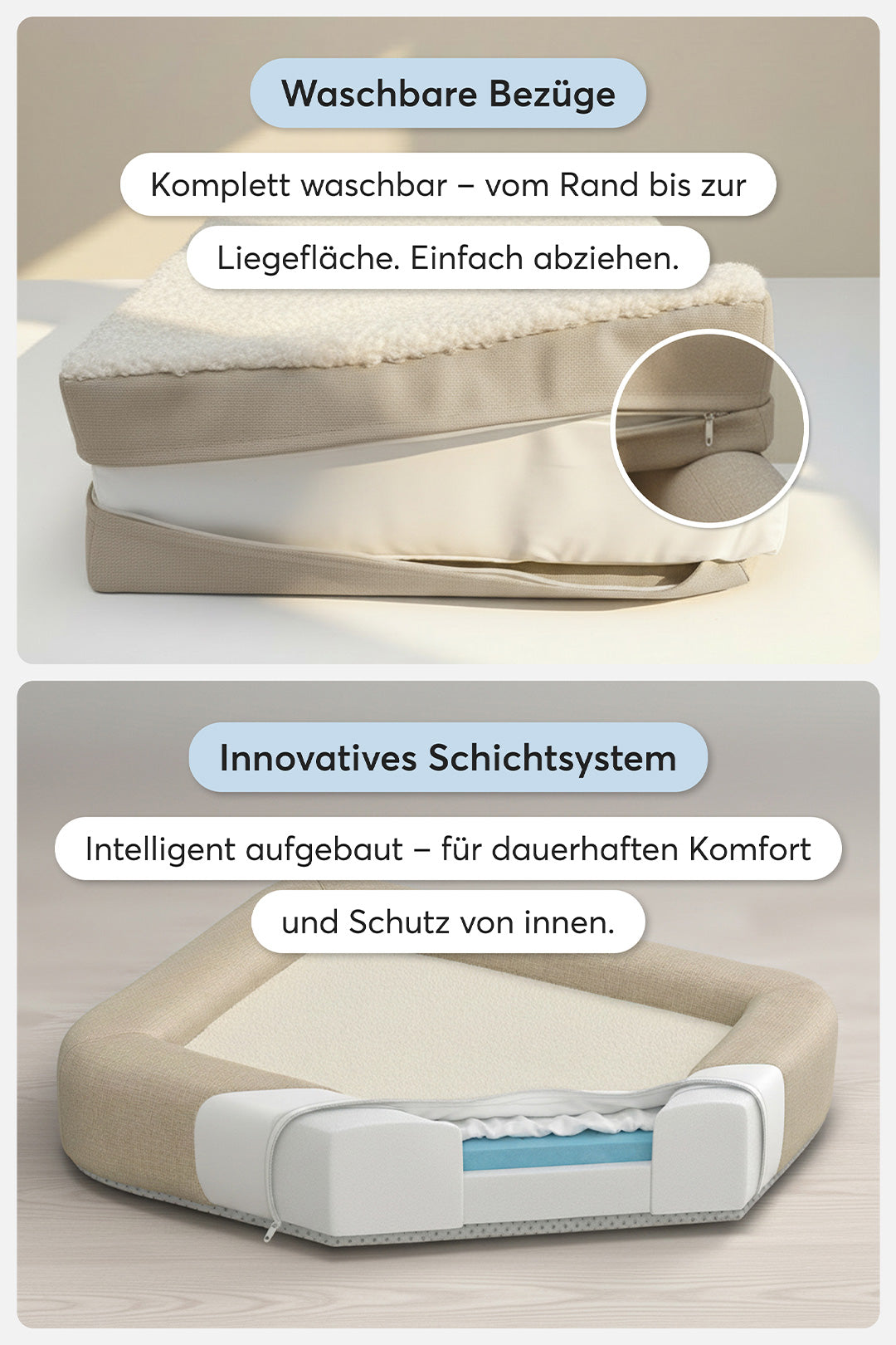 Cuccia per cani Pure Beige