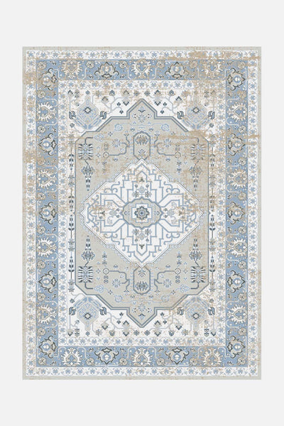 Yalda Taubengrau Teppich - Teppana