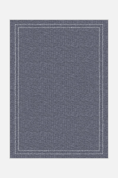 Jute-Haptik Nahla Saphir Teppich - Teppana