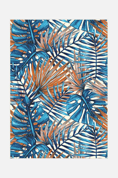 Outdoor Palme Papagei Teppich - Teppana